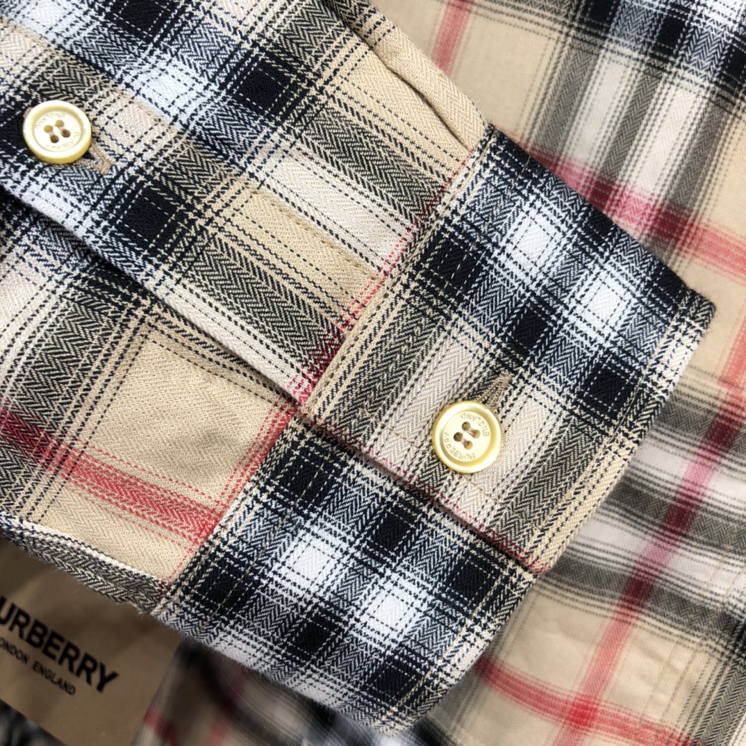 Burberry Shirt Check Cotton Poplin