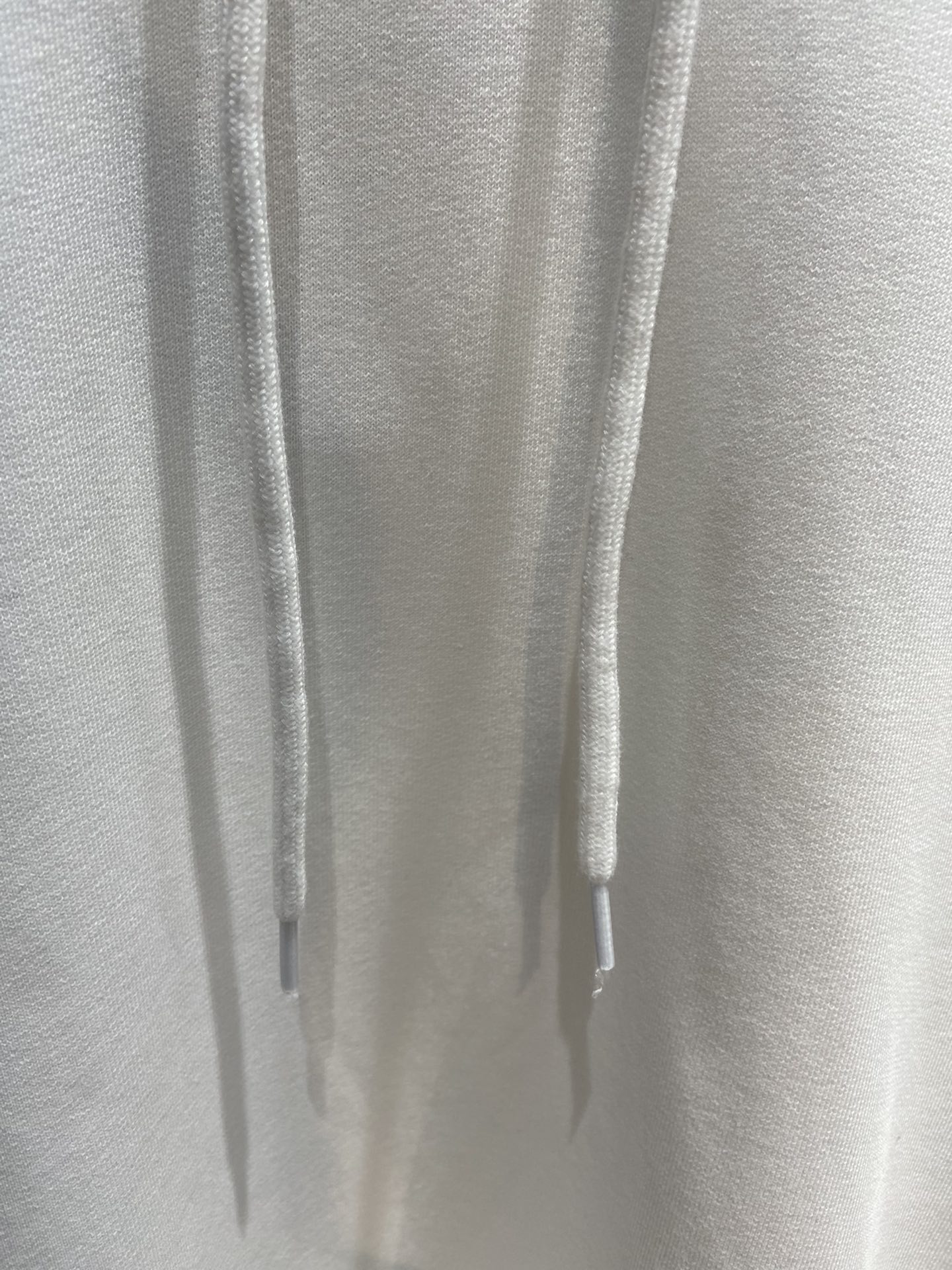 Balenciaga Hoodie Logo Medium Fit in White