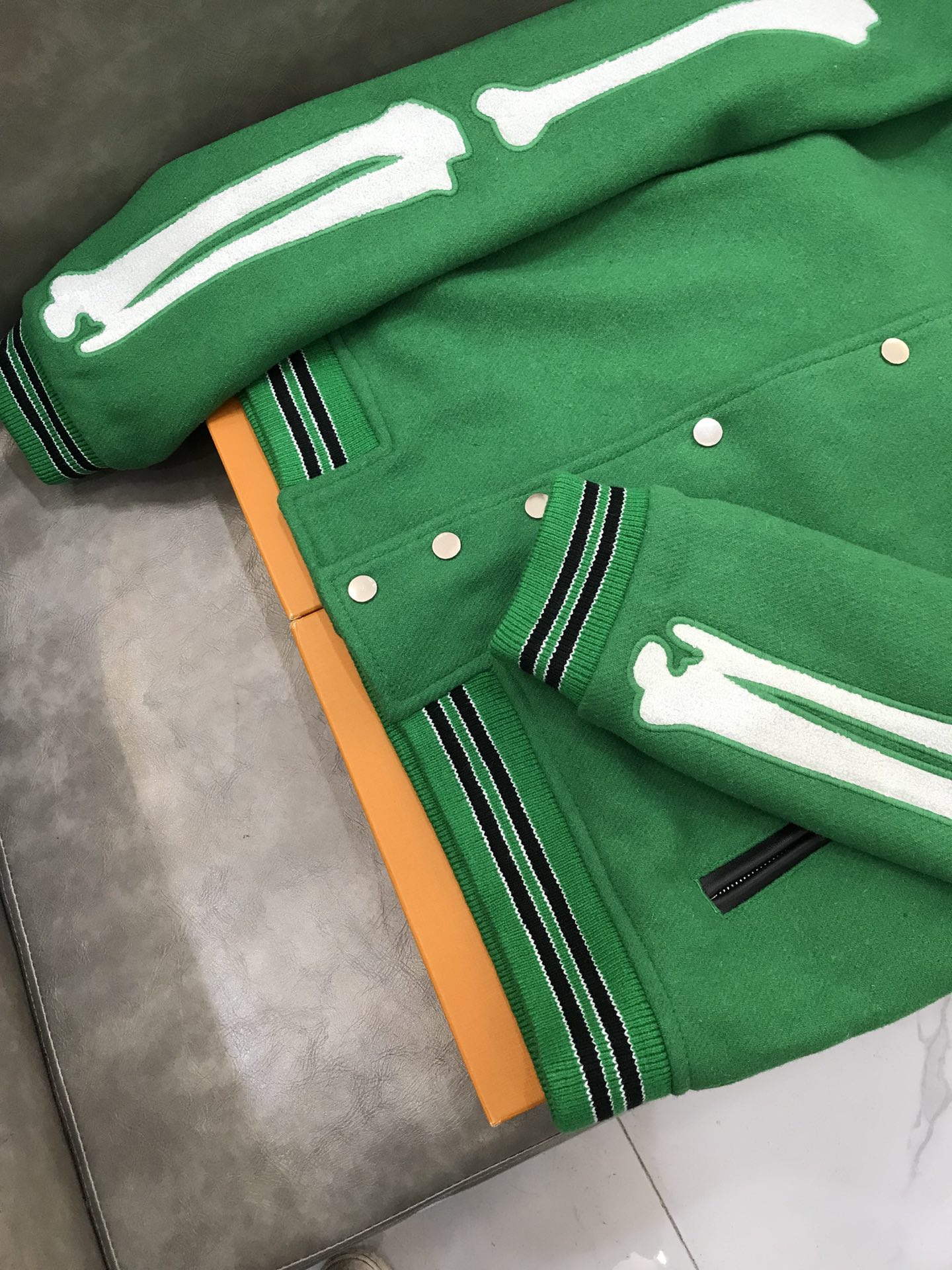 AMIRI BONES Jackets in Green