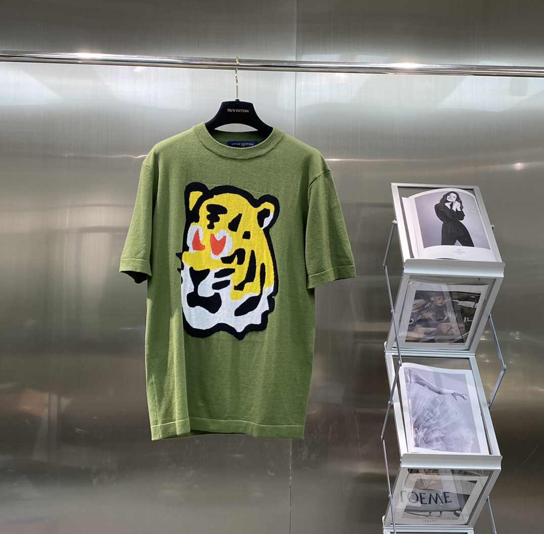2022 New Arrival Spring/Summer Tiger Head T-Shirt