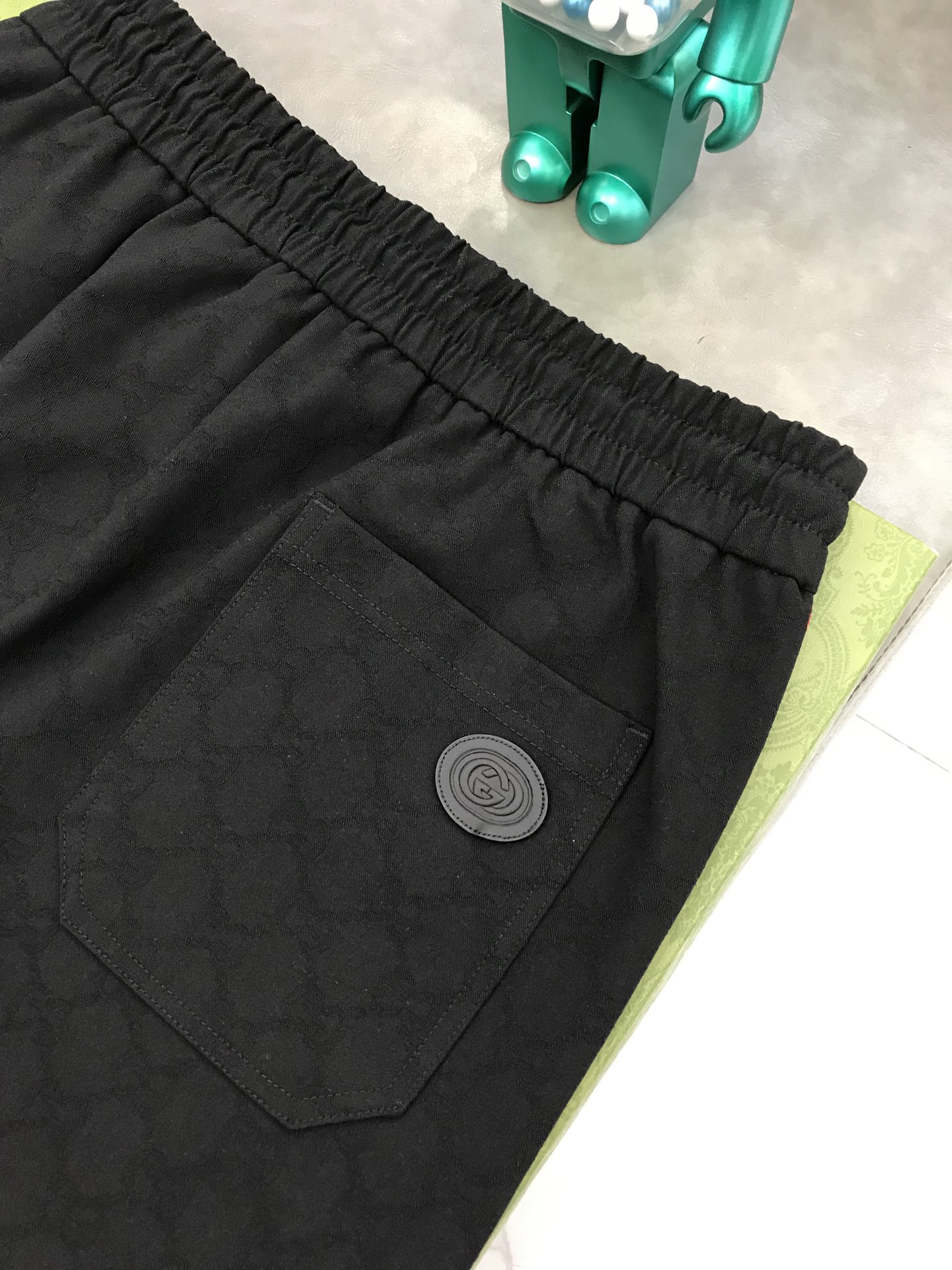 Gucci Pants Wool jersey jogging with Web