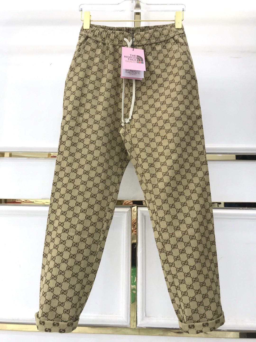 Gucci Pants GG jersey jogging with Web