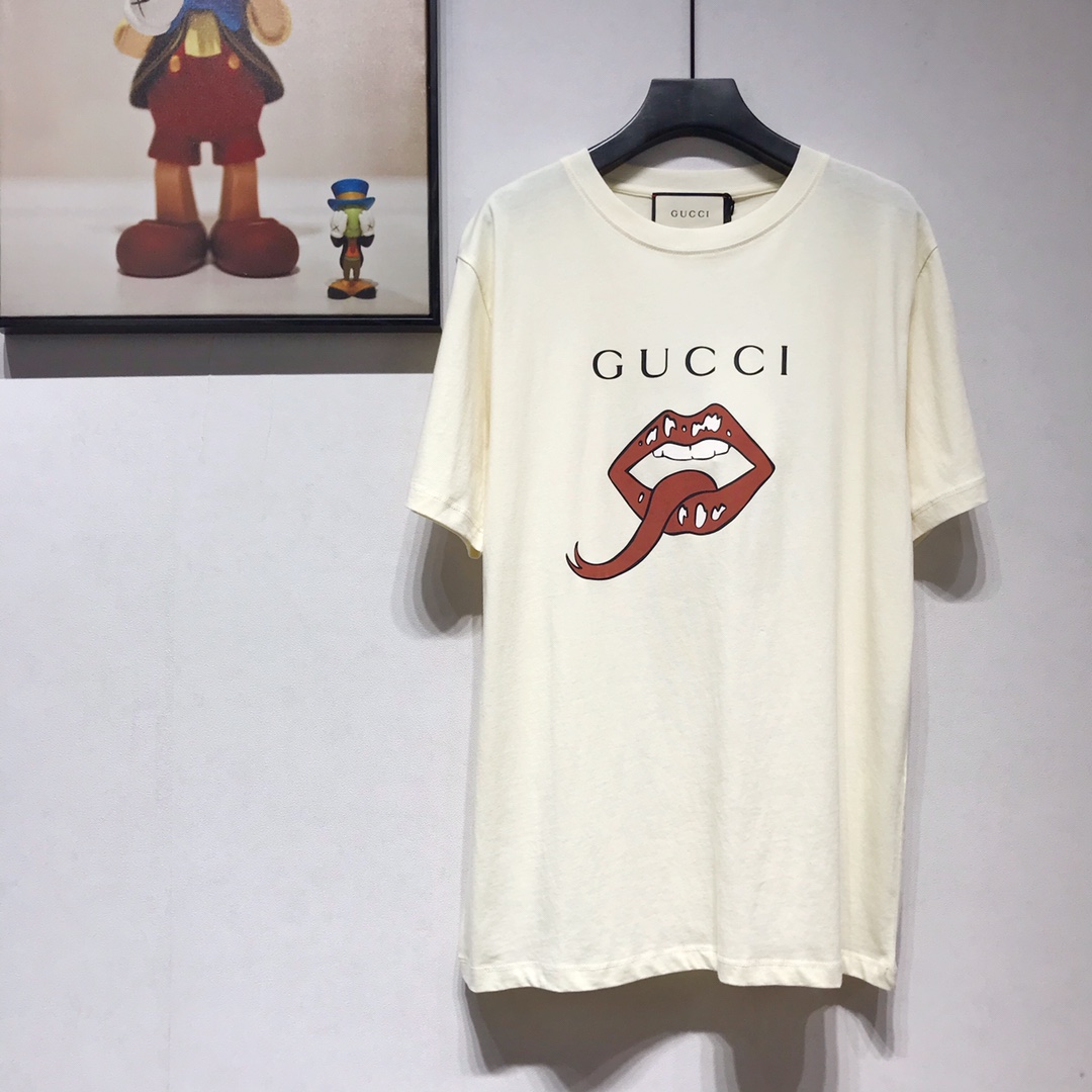 Gucci the lips picture T-shirt