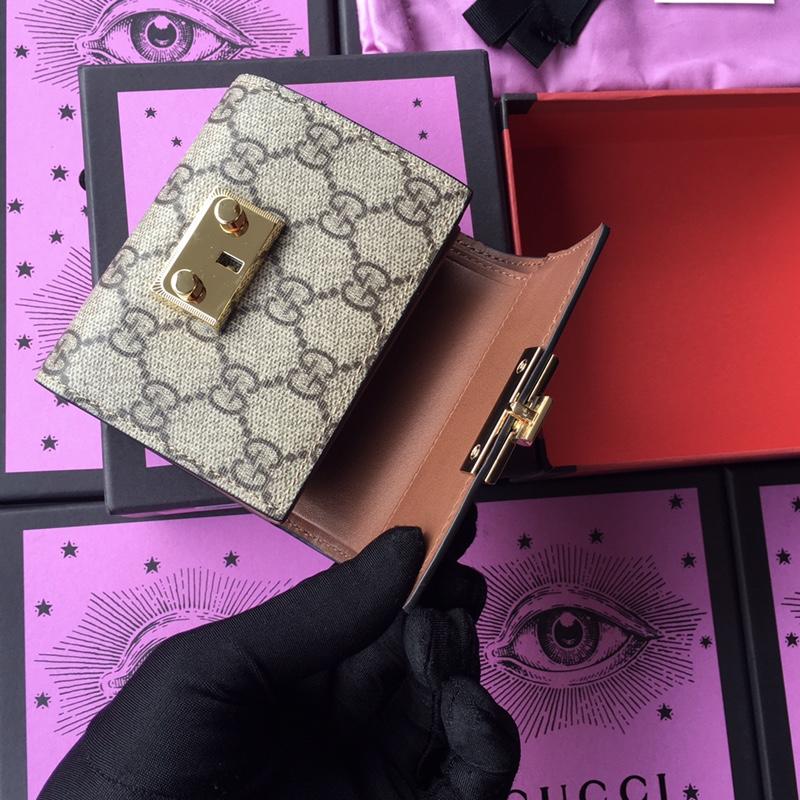 Gucci Perfect Quality small bolt wallet GC07WM029