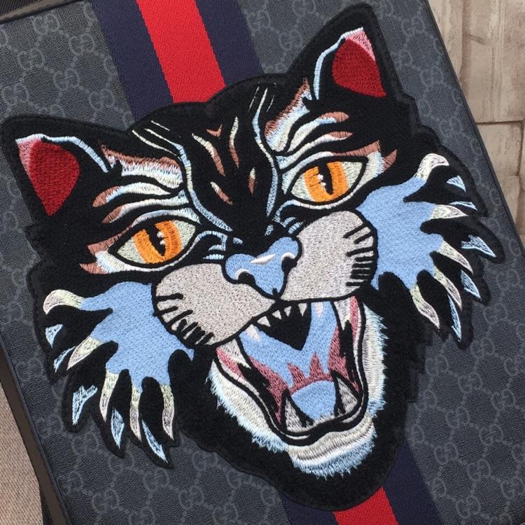 Gucci Perfect Quality Rare Angry Cat Loved Backpack GC06BM052