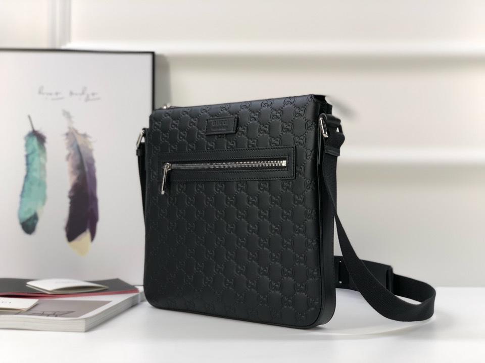 Gucci Perfect Quality plain black office bag GC06BM023