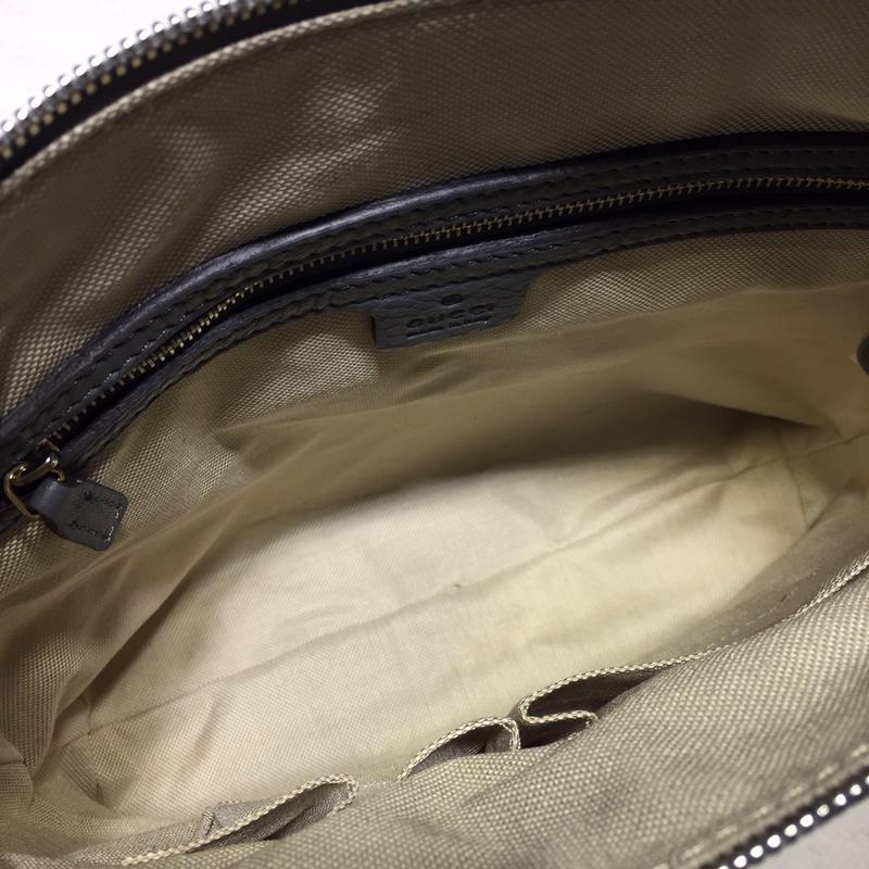 Gucci Perfect Quality grayish leather handbag GC06BM148