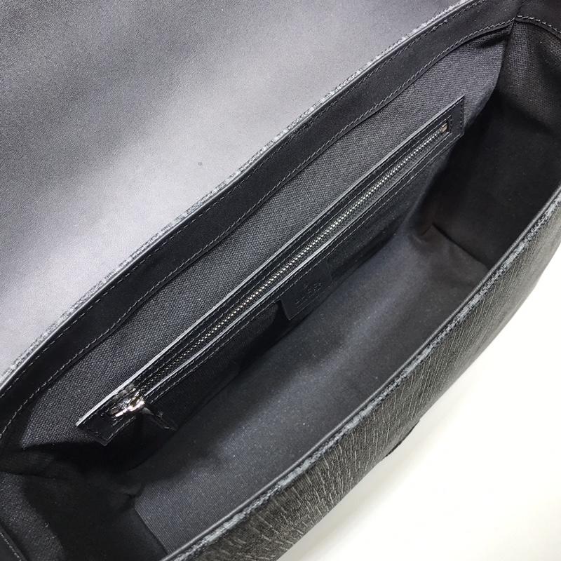 Gucci Perfect Quality graphite shoulder pack  GC06BM162