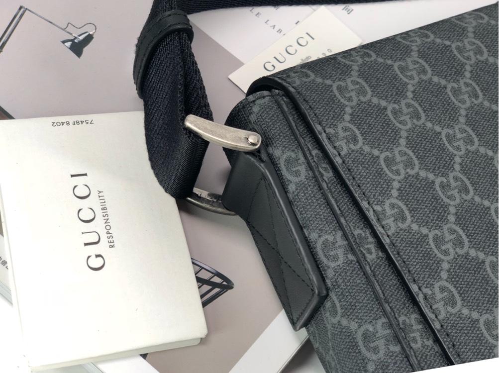 Gucci Perfect Quality graphite colored shoulder pack GC06BM039