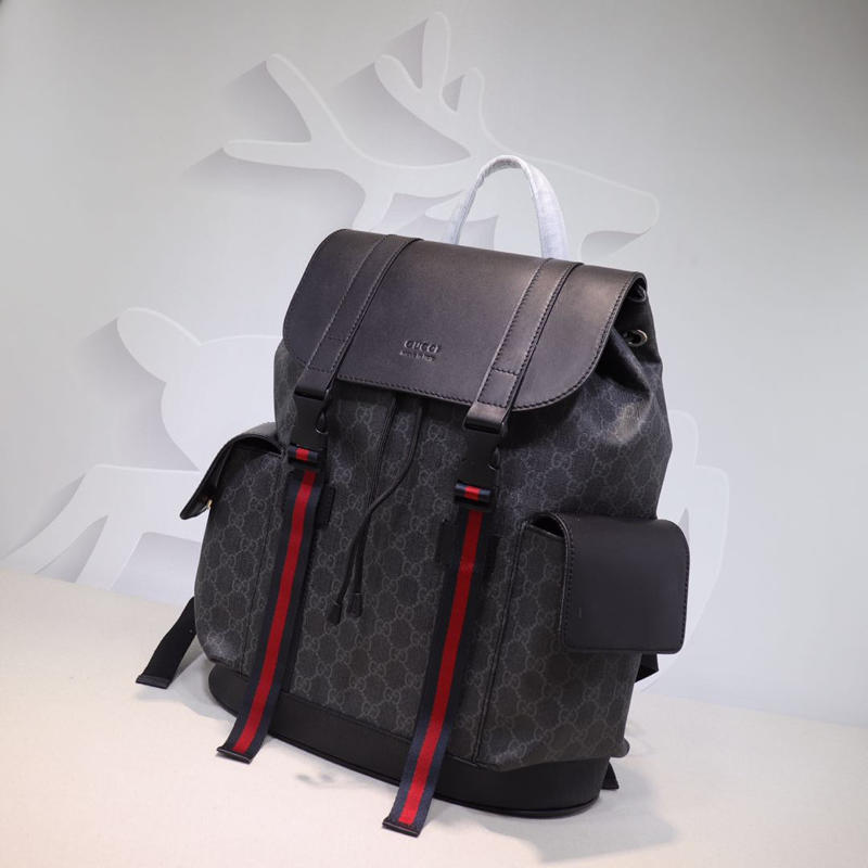 Gucci Perfect Quality graphite colored back pack GC06BM159