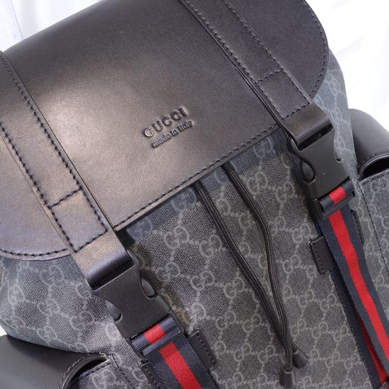 Gucci Perfect Quality graphite colored back pack GC06BM159