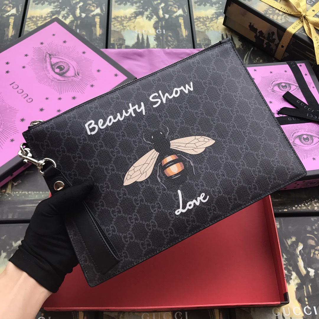 Gucci Perfect Quality graphite beauty show purse GC07WM049