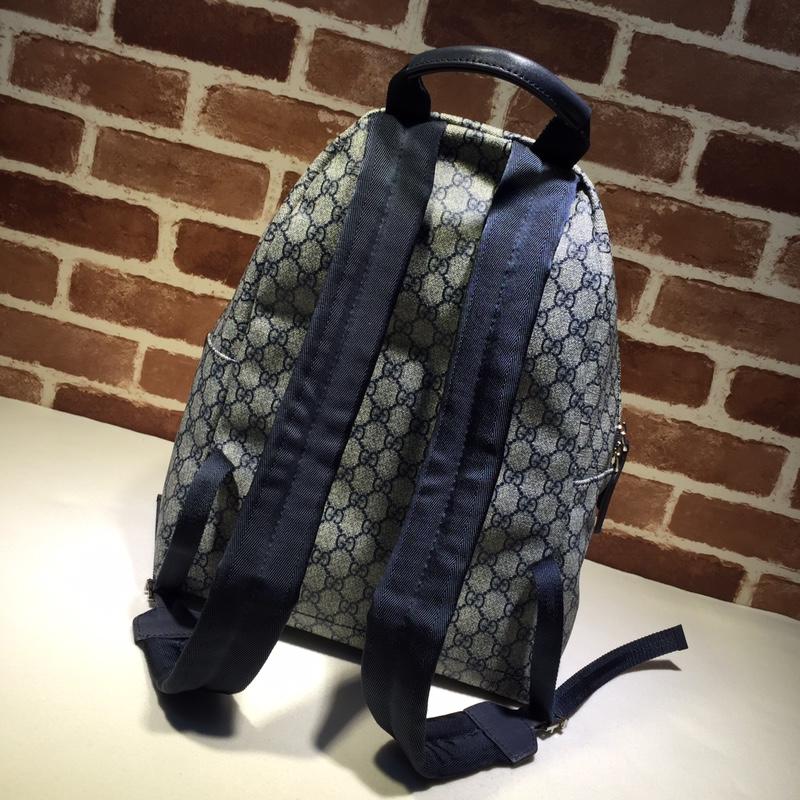 Gucci Perfect Quality cream-navy blue back pack GC06BM092