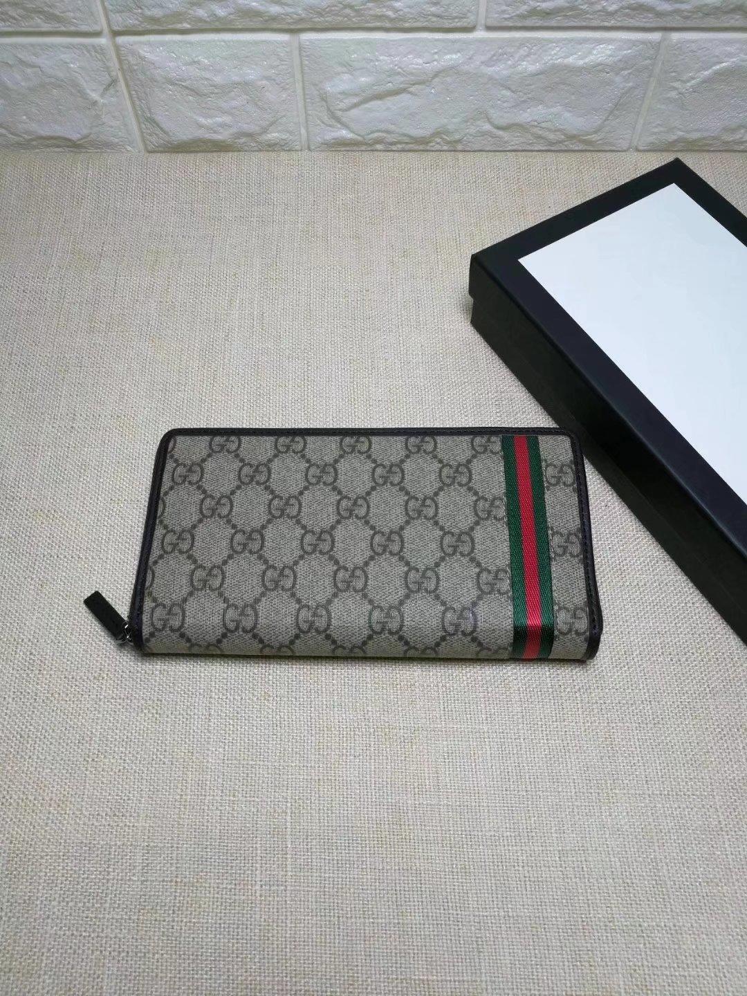 Gucci Perfect Quality cream zippy wallet GC06BM057