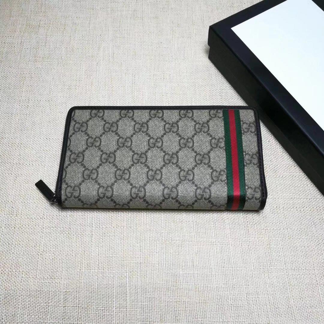 Gucci Perfect Quality cream zippy wallet GC06BM057