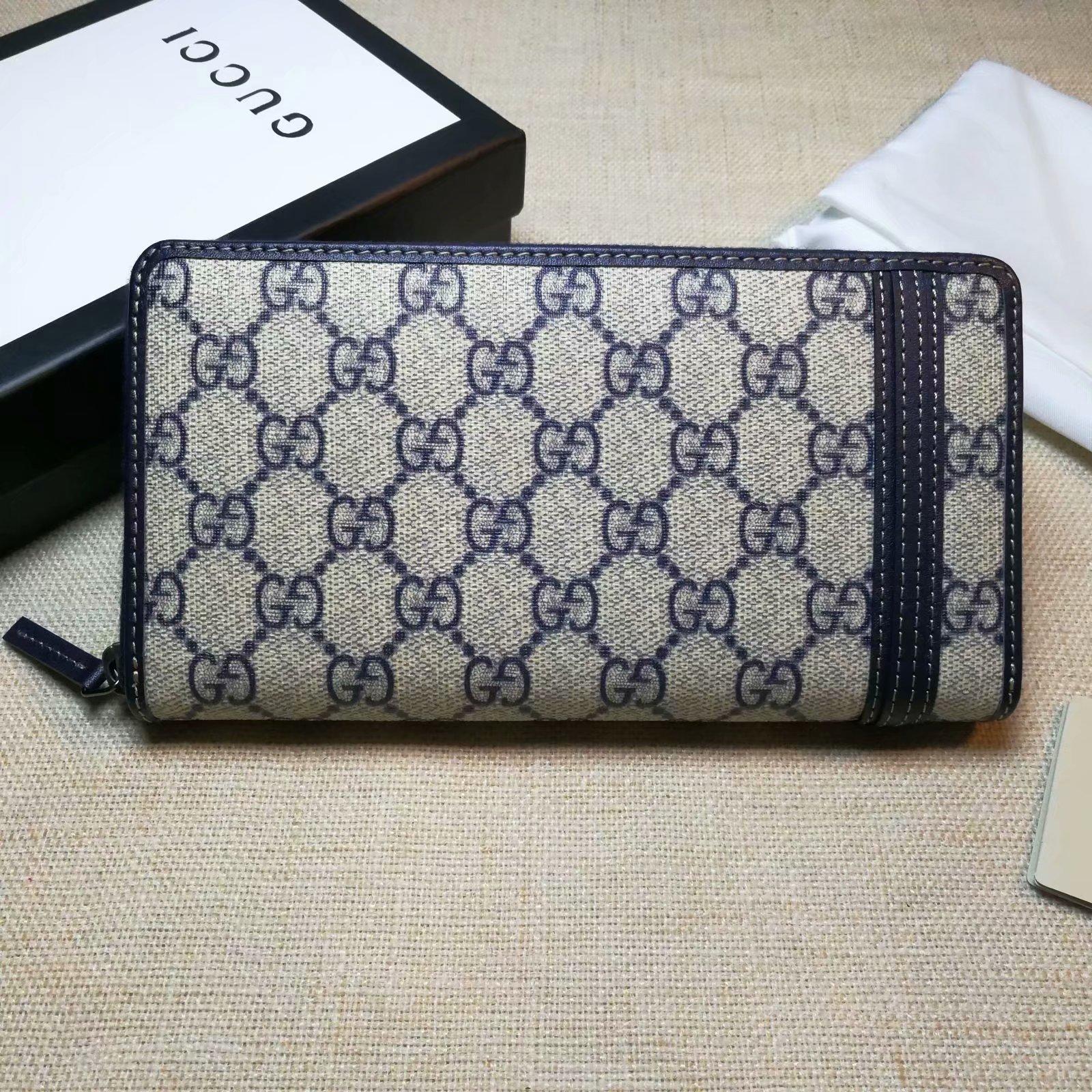 Gucci Perfect Quality CREAM ZIPPED WALLET GC06BM056