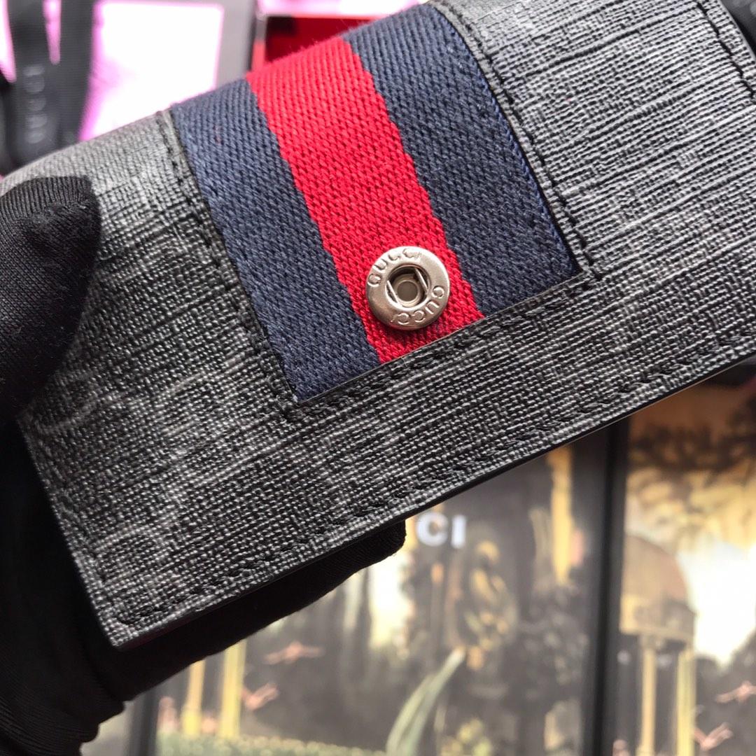 Gucci Perfect Quality canvas graphite key pouch  GC07WM012