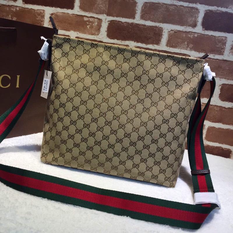 Gucci Perfect Quality brown canvas handbag  GC06BM140