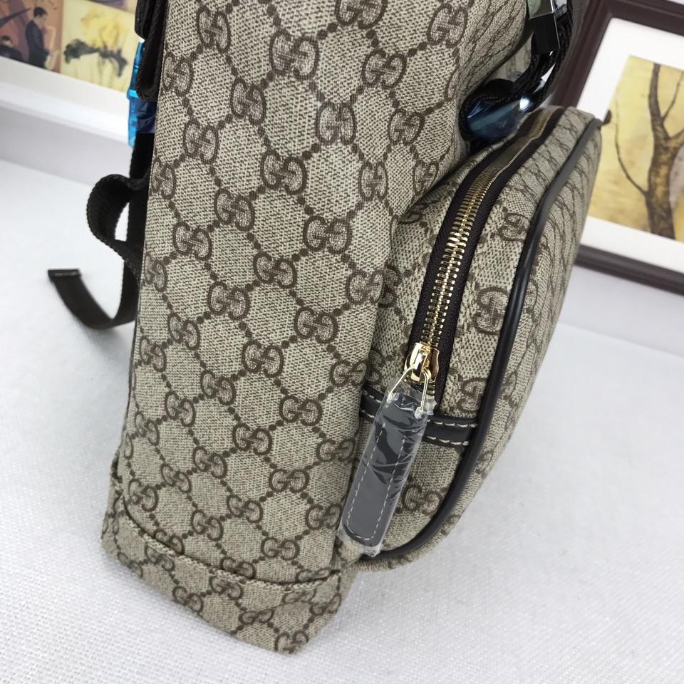 Gucci Perfect Quality brown canvas back pack GC06BM103