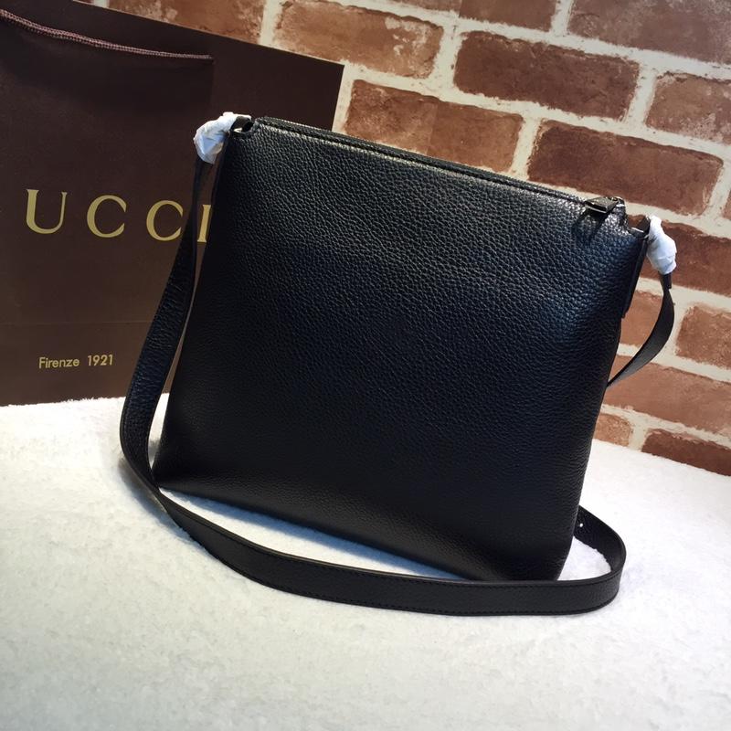 Gucci Perfect Quality black leather handbag GC06BM149