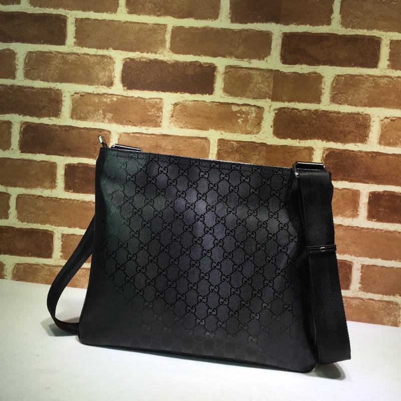 Gucci Perfect Quality black flat sling bag with glossy finishing GC06BM152