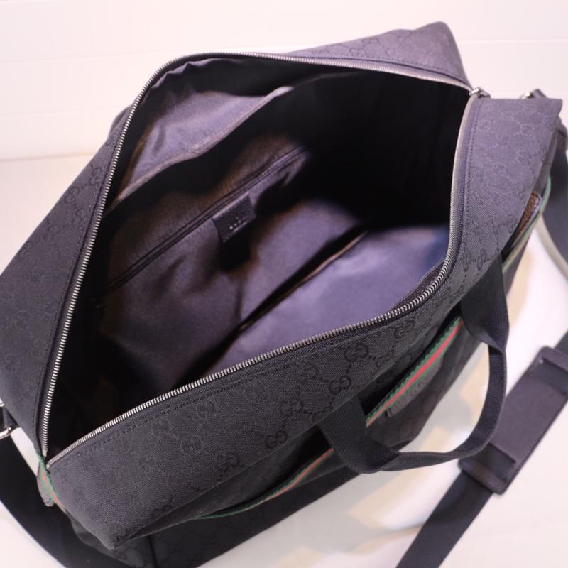 Gucci Perfect Quality black canvas office bag  GC06BM161