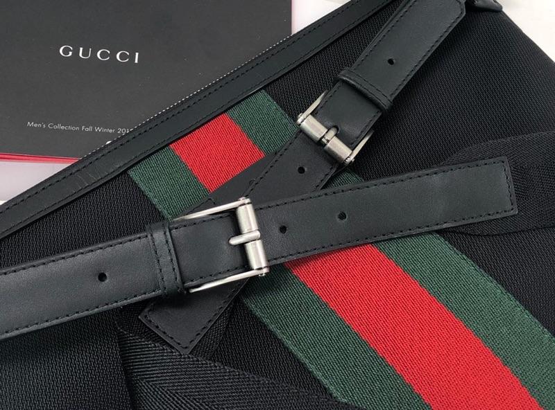 Gucci Perfect Quality black canvas handbag GC06BM042