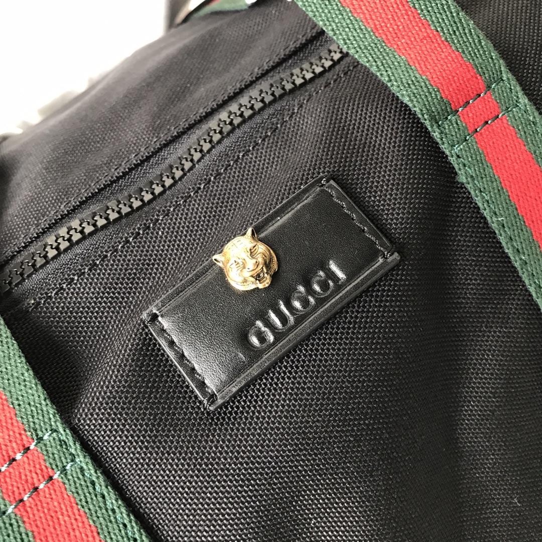 Gucci Perfect Quality black canvas duffel bag GC06BM078