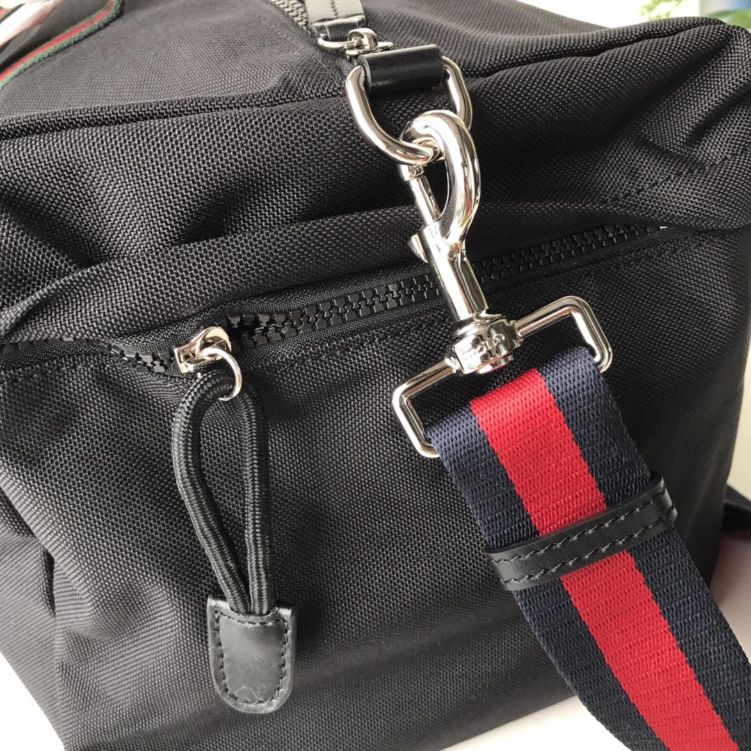 Gucci Perfect Quality black canvas duffel bag GC06BM078
