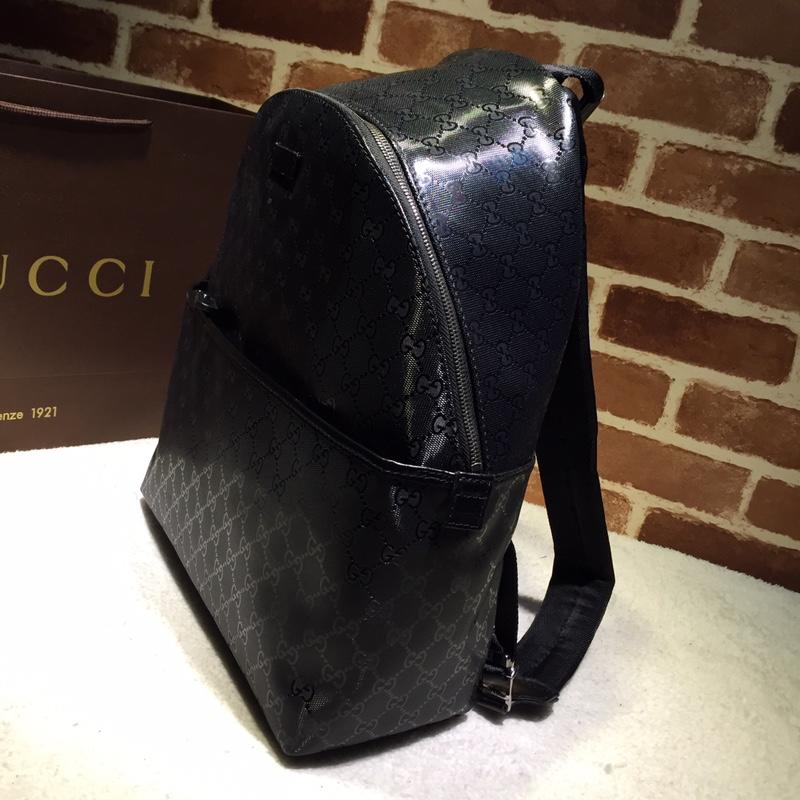 Gucci Perfect Quality black back pack with sheen GC06BM091
