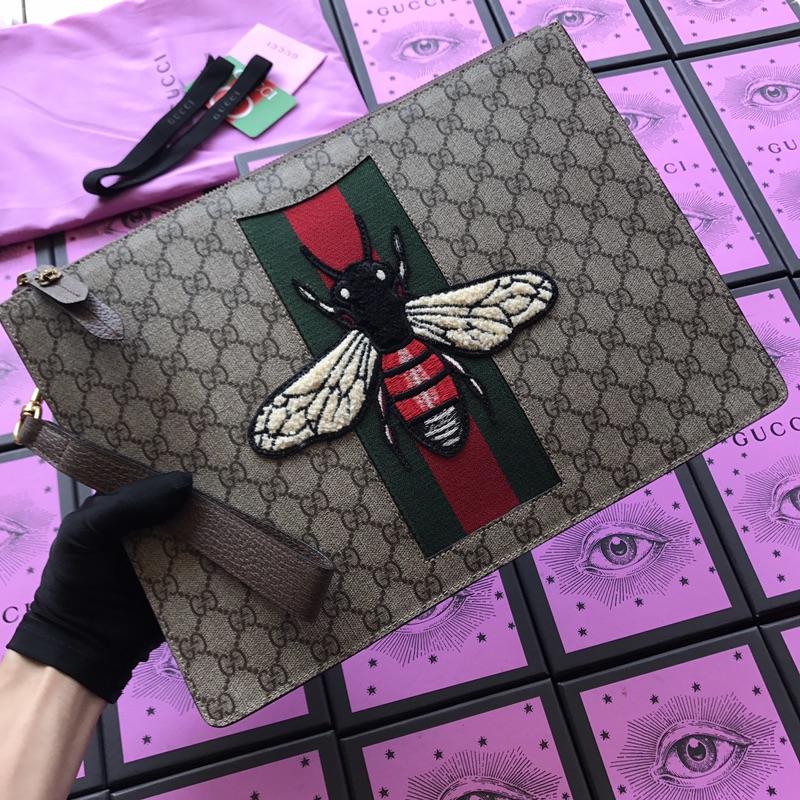 Gucci Perfect Quality bee brown purse GC07BM001