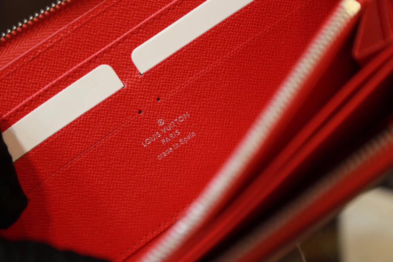 Louis Vuitton Luxury WALLET red supreme wallet LV04WM078