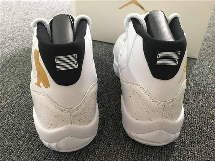 High Quality Air Jordan 11 Retro Ovo White Sneakers E311745E1376