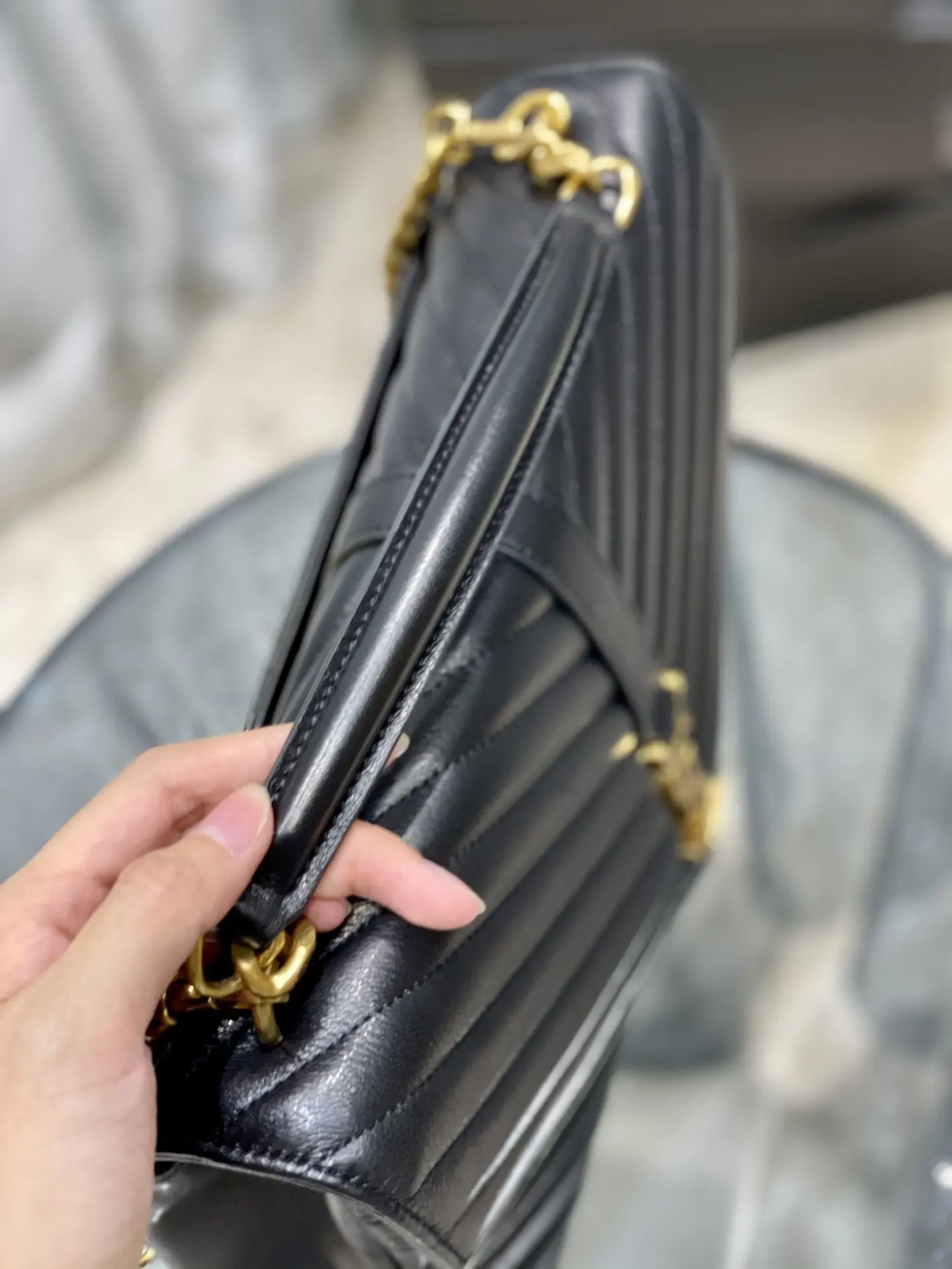 YSL Monogram college Handbags