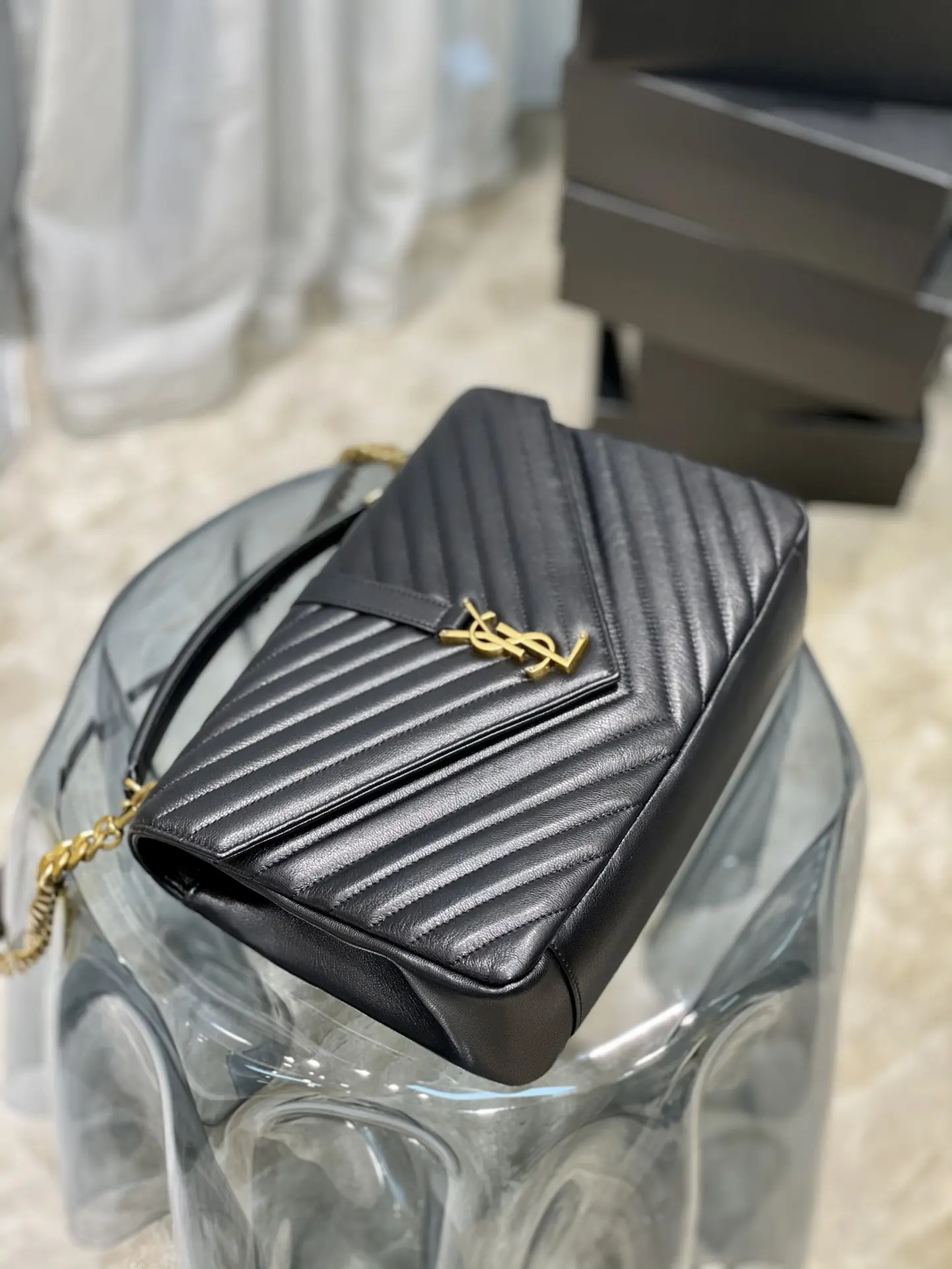 YSL Monogram college Handbags