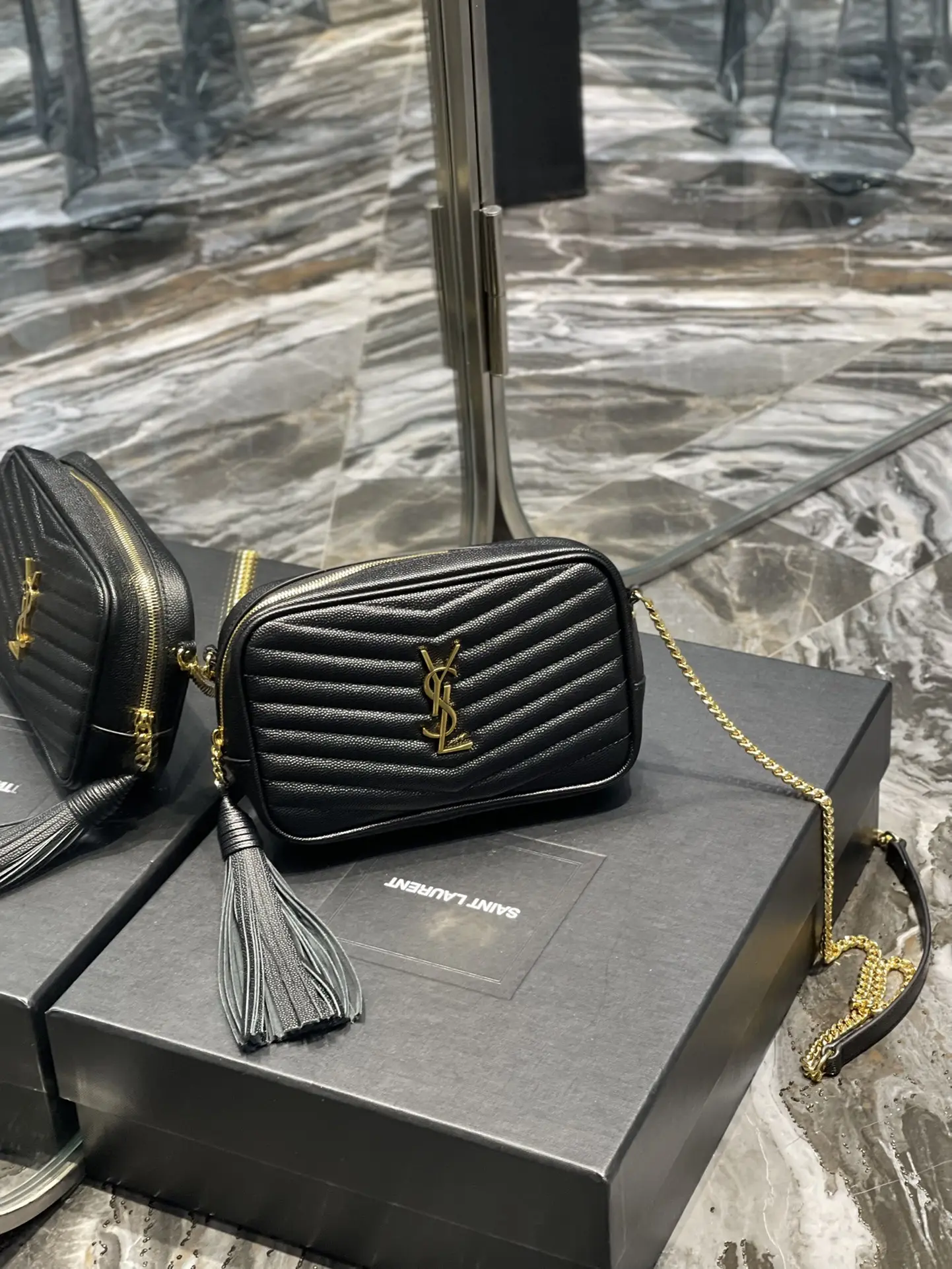 YSL Lou mini Handbags