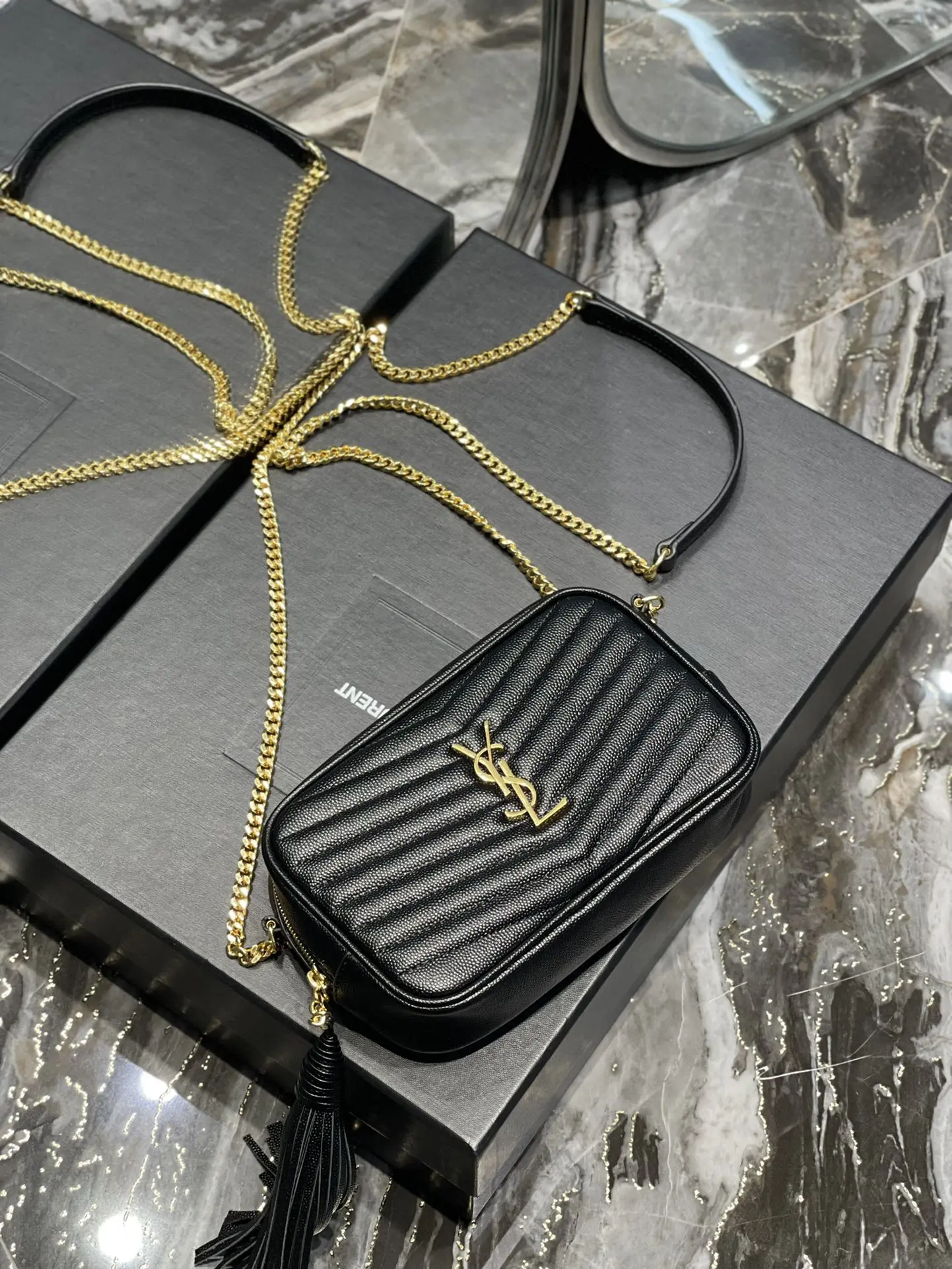 YSL Lou mini Handbags