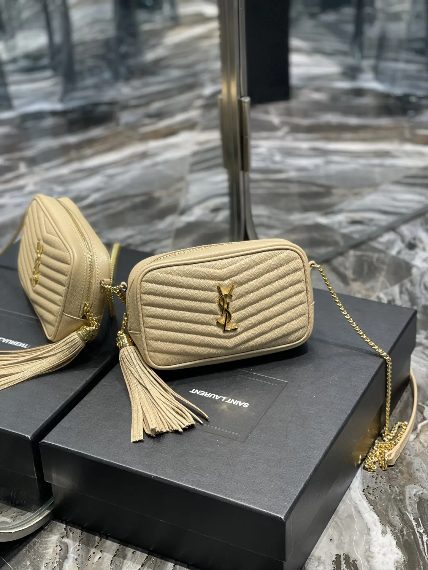 YSL Lou mini Handbags