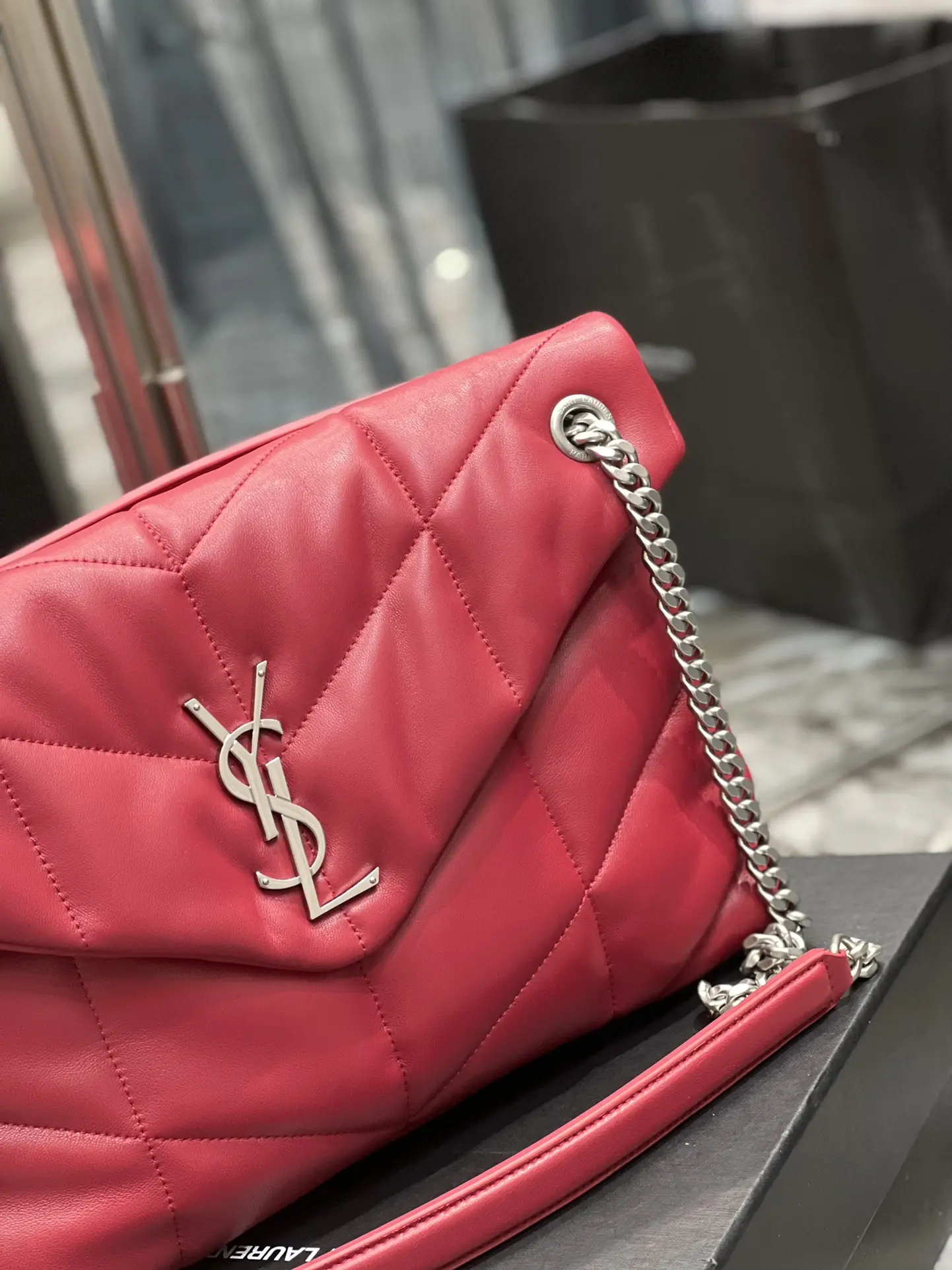 YSL Loiulou Puffer Handbags