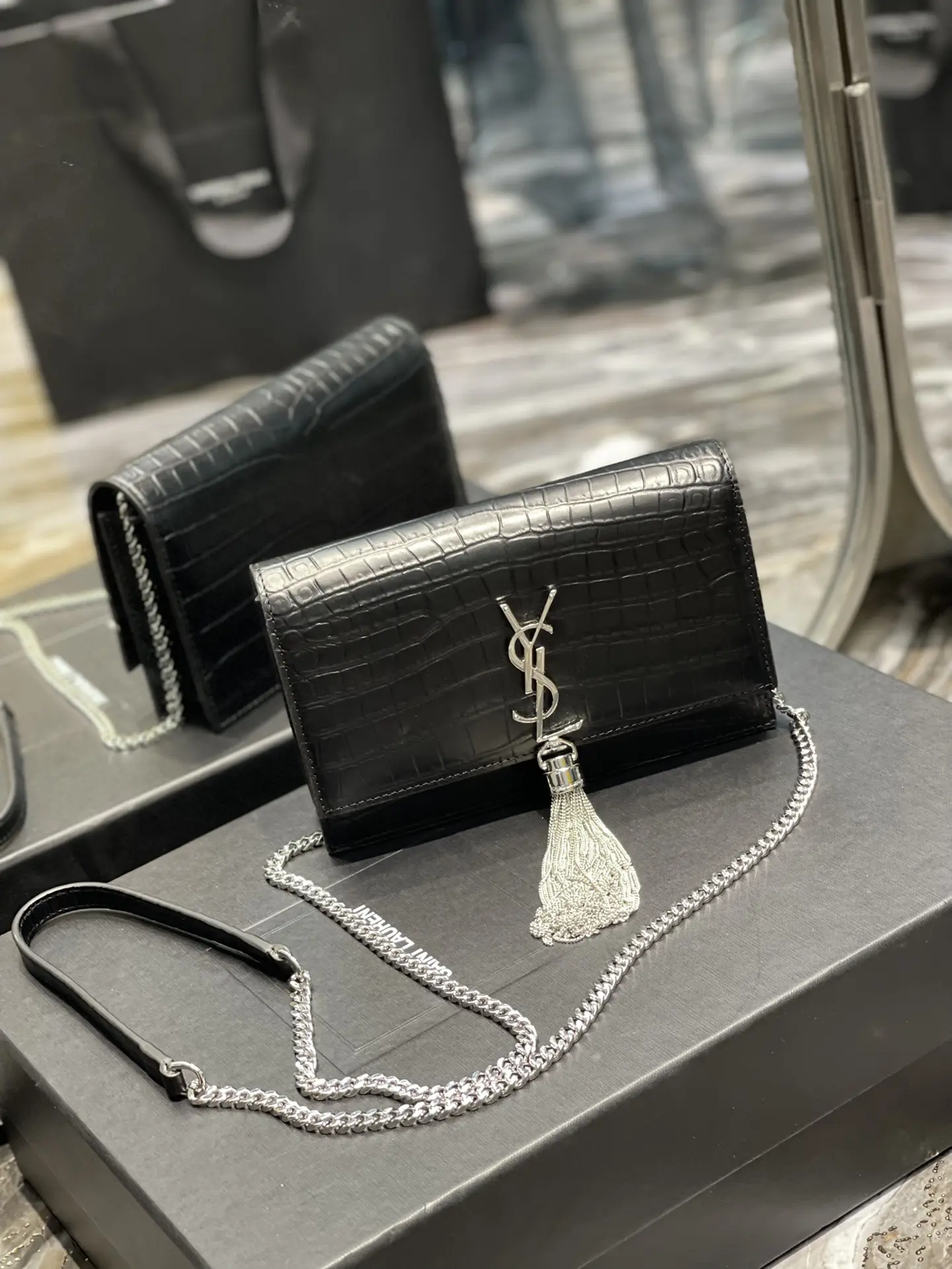 YSL Kate Monogram Handbags