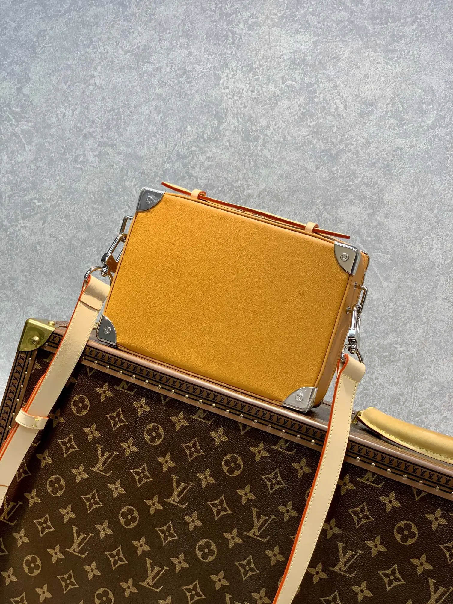 Louis Vuitton XNBA Handle Trunk Handbags 