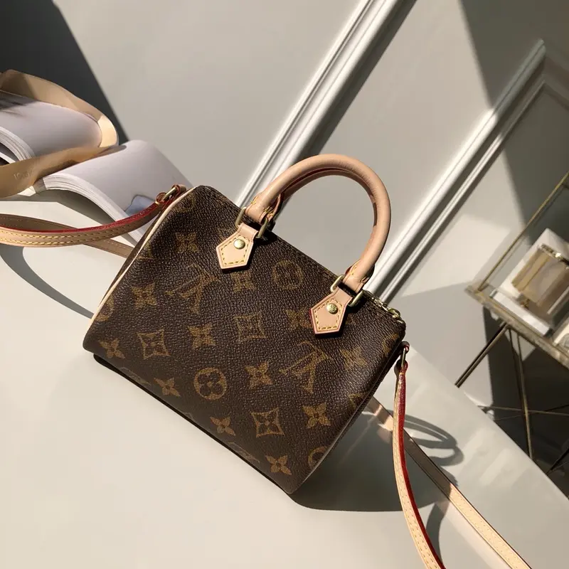 Louis Vuitton Nano Speedy Handbags 