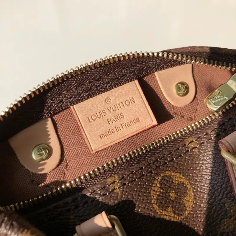 Louis Vuitton Nano Speedy Handbags 