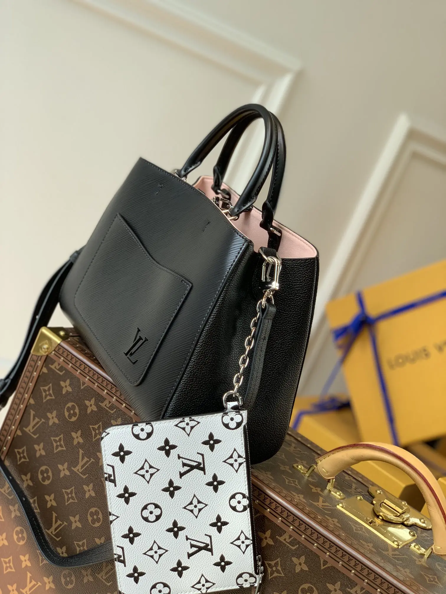 Louis Vuitton Marelle Tote Handbags 