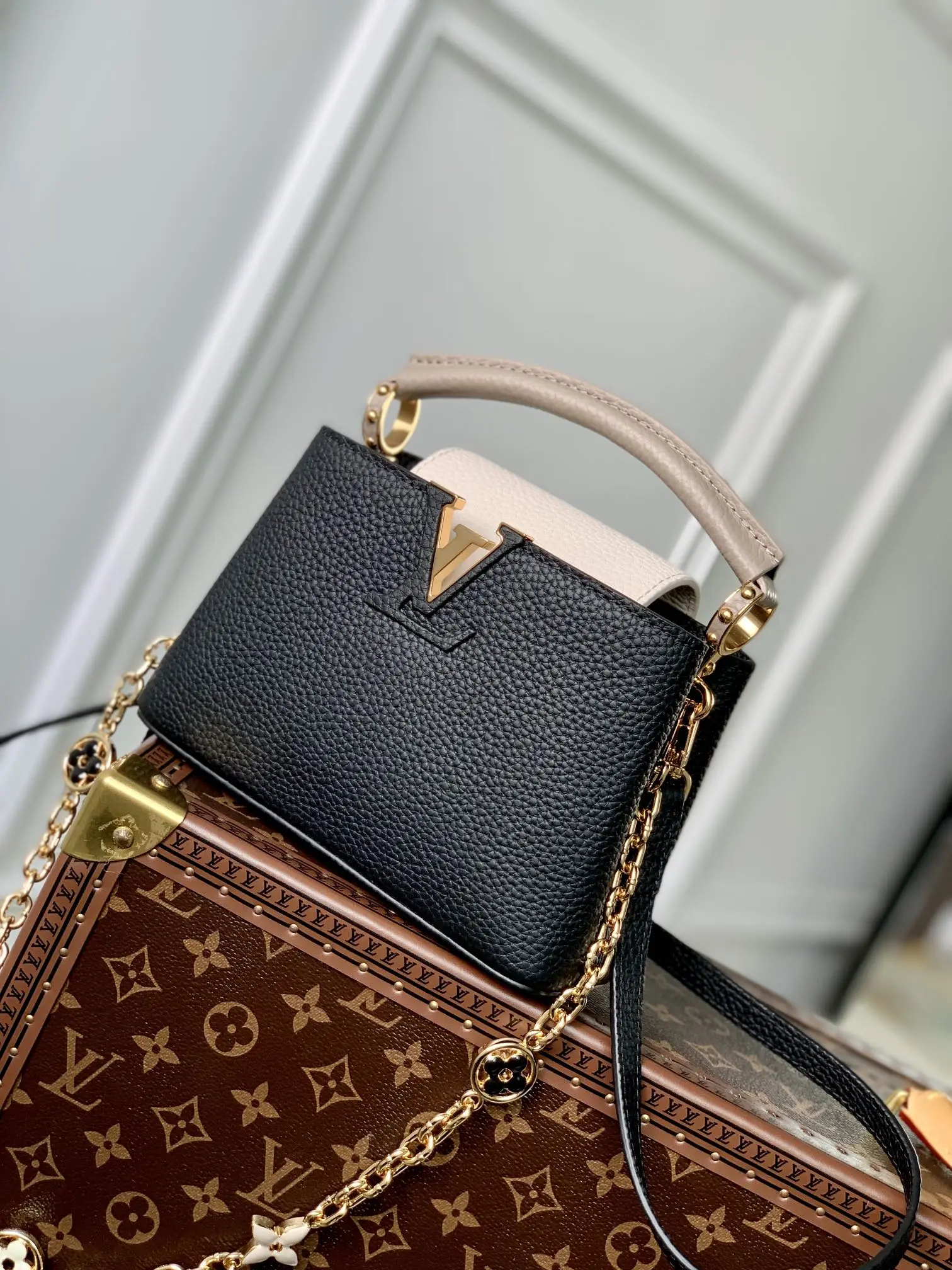 Louis Vuitton 2022 new Capucines Handbags M20708