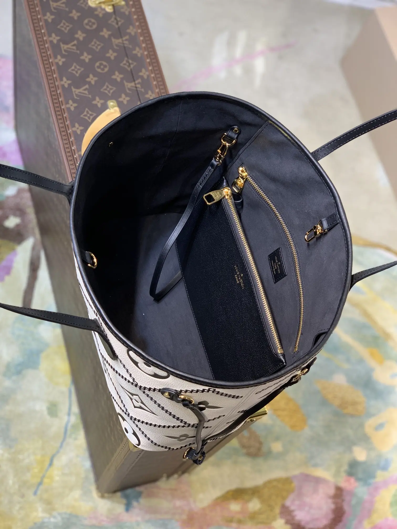 Louis Neverfull Vavin Handbags 