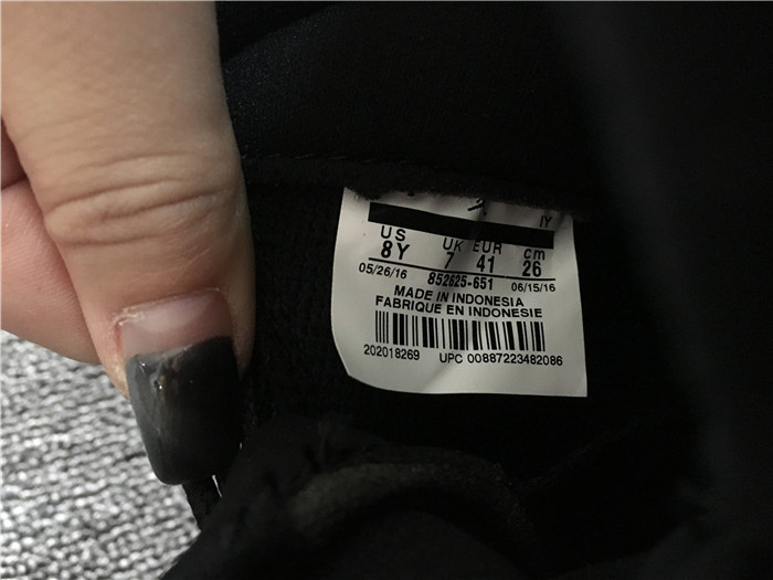 High Quality Air Jordan 11 Black Velvet Sneakers 04913F85BA03