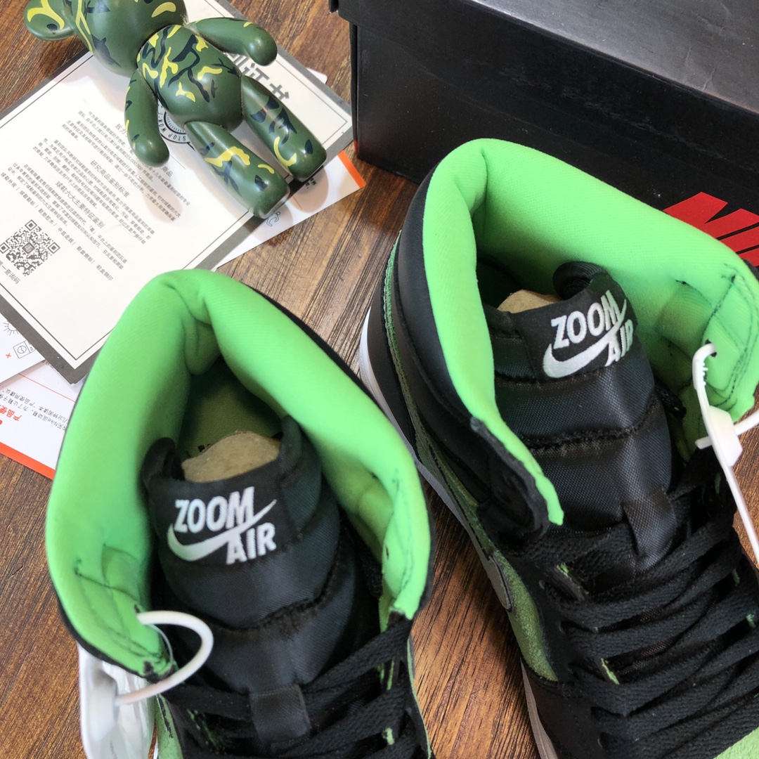 Nike Air Jordan 1 aj1 zoom air Zen Green sneaker