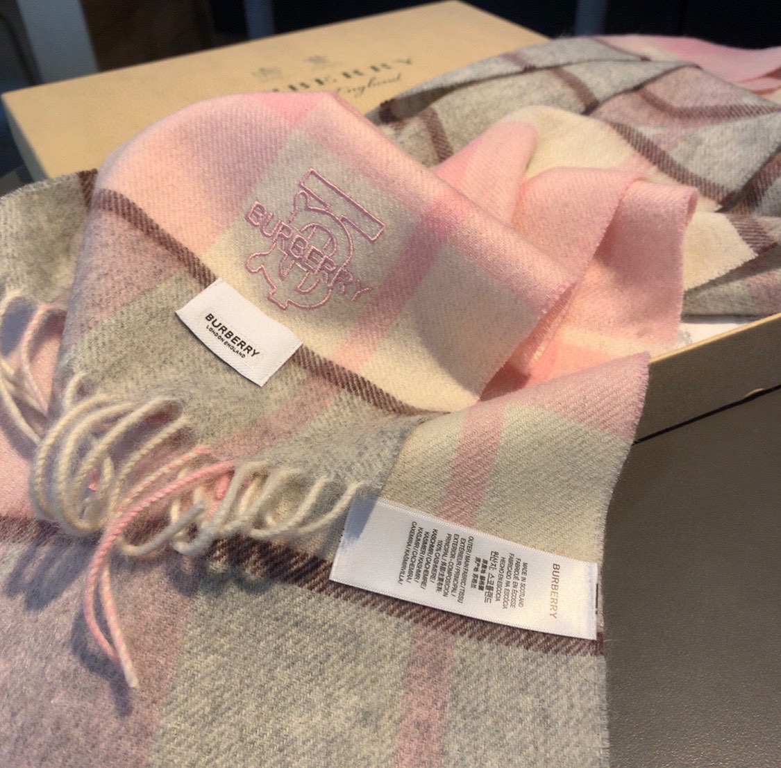 Burberry Cashmere Scarf