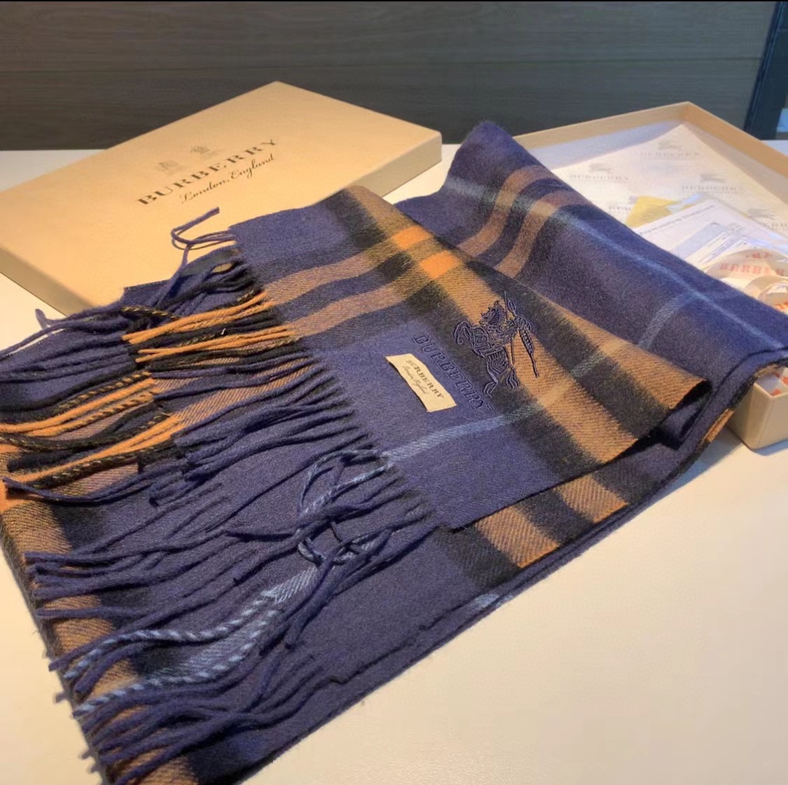 Burberry Cashmere Scarf